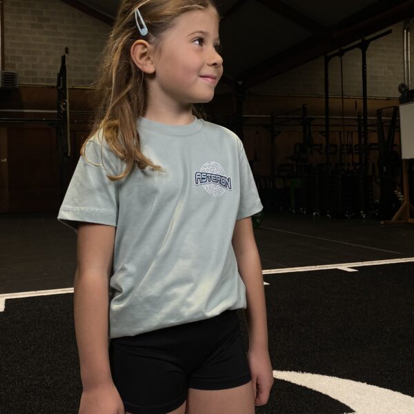 T-shirt Kids "Cloudy Green"