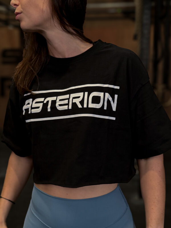 Crop Top "Midnight Black"