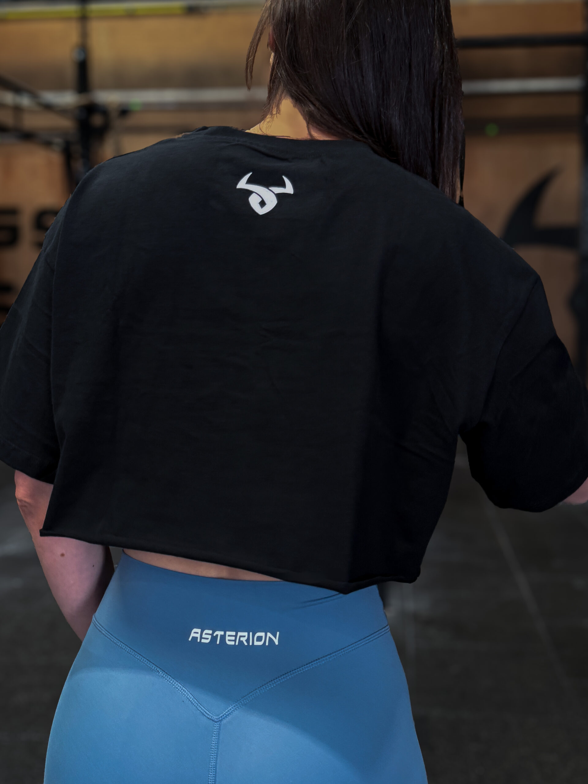 Crop Top "Midnight Black" – Image 2