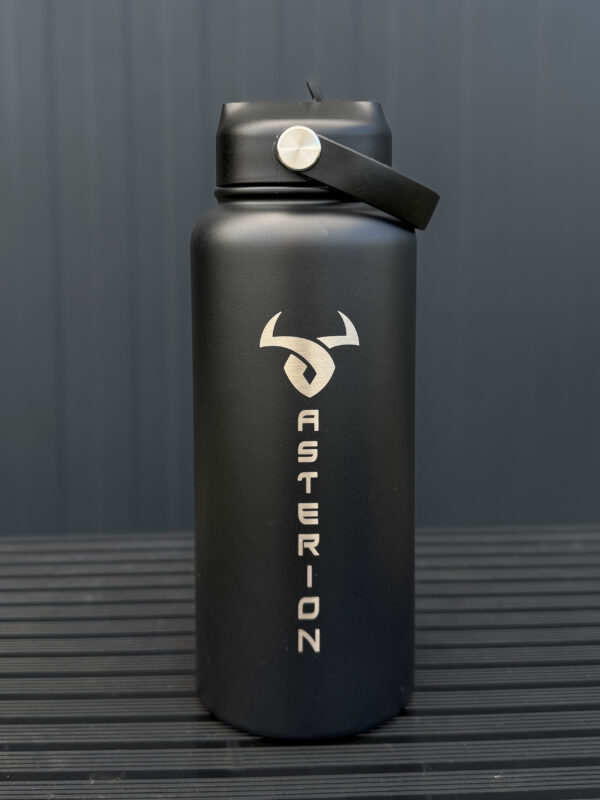 Water Bottle 1L – Jet Black